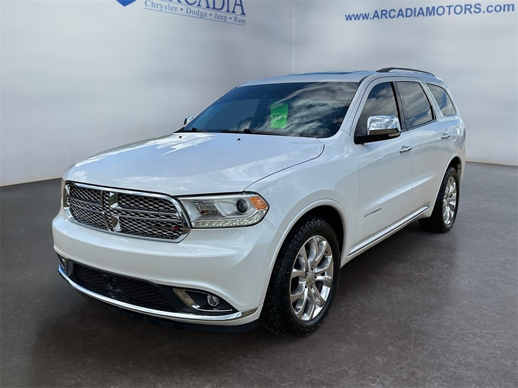 Used 2017 Dodge Durango Citadel with VIN 1C4RDJEG7HC891194 for sale in Arcadia, WI
