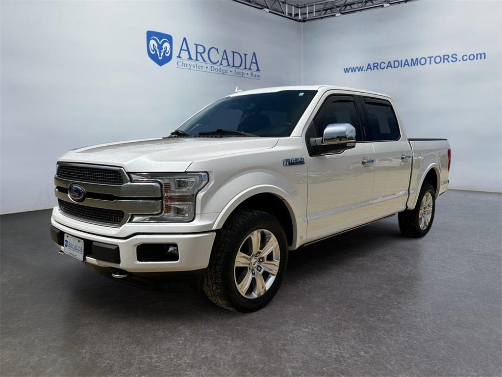 Used 2018 Ford F-150 Platinum with VIN 1FTEW1EG9JFE68324 for sale in Arcadia, WI