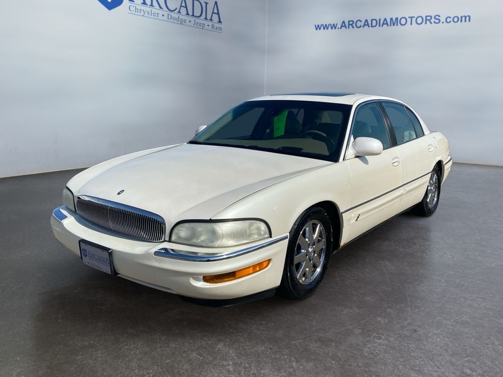 2004 Buick Park Avenue Base in White Diamond — front three-quarter view