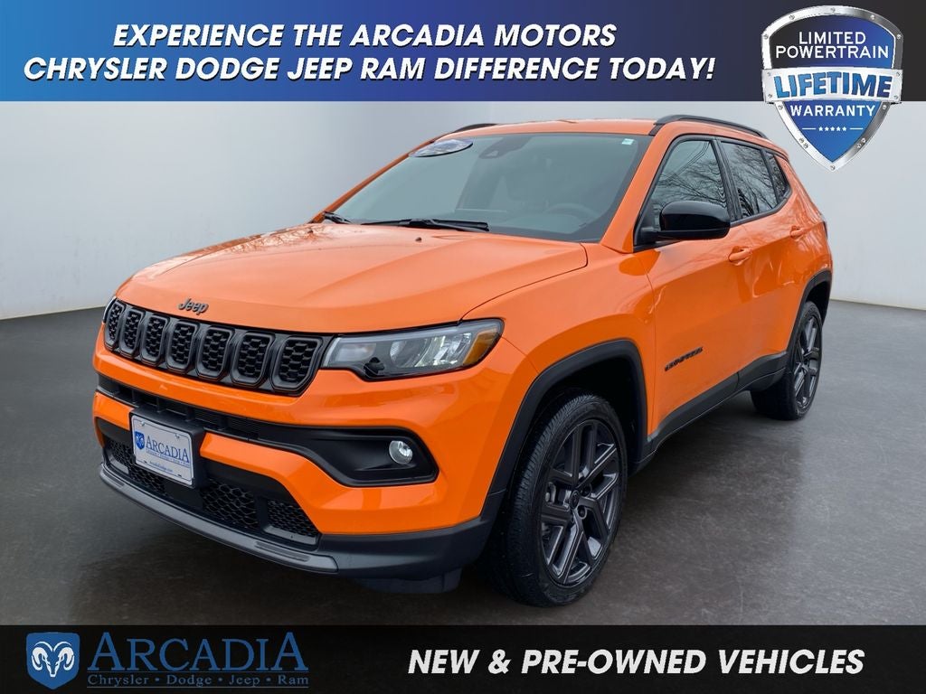 2026 Jeep Compass Latitude Altitude in Joose — front three-quarter view