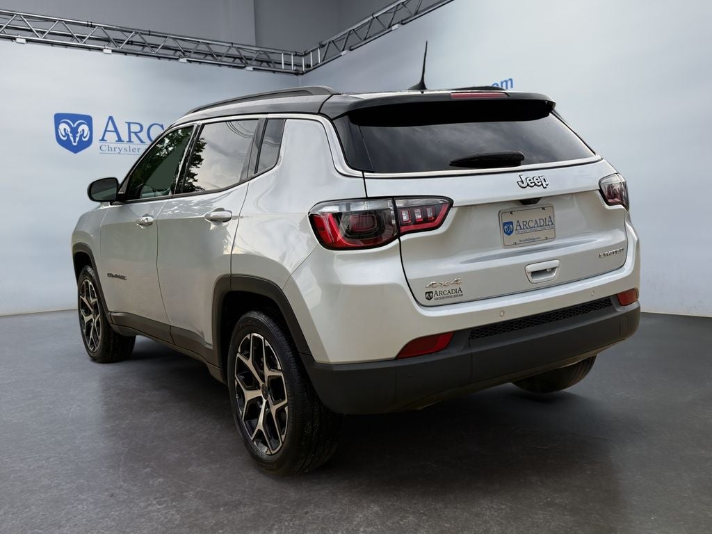 2025 Jeep Compass — rear three-quarter view